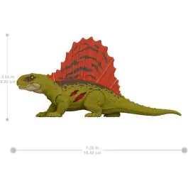 Figura dino DIMETRODON sa osvetljenjem