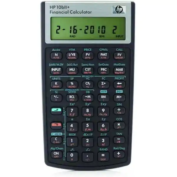 Kalkulator finansijski HP-10BIIPLUS /INT crni
