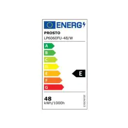 LED panel ram 48W dnevno svetlo LP6060FU-48/W Prosto