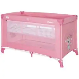 Lorelli prenosivi krevetac Noemi 2 Nivoa rose velvet unicorni