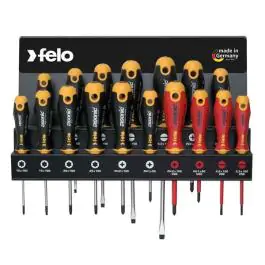 Felo set šrafcigera Felo Ergonic  SL/PH/PZ/TX 40091743 17 kom