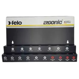 Felo set šrafcigera Felo Ergonic  SL/PH/PZ/TX 40091743 17 kom