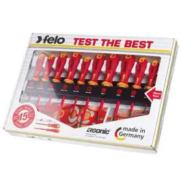 Felo set šrafcigera Felo Ergonic VDE SL/PH/PZ/TX 10 kom