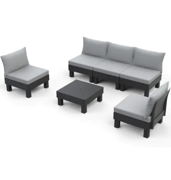 Keter baštenski set Cantara elements 5 seater grafit - proizvod na akciji