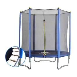 Trambolina za decu sa mrežom i merdevinama 1.83m Playtime