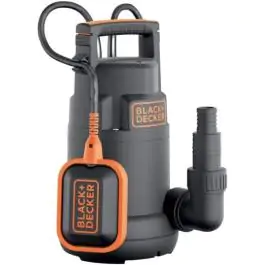 Black&Decker BXUP250PCE potopna pumpa za čistu vodu, 250W, 6.000 L/h