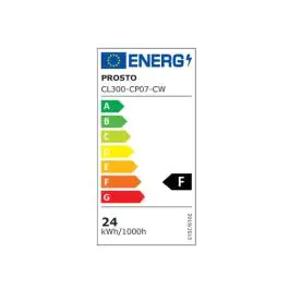 LED brodska lampa 24W CL300-CP07-CW Prosto