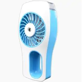 Ručni mini ventilator plavi