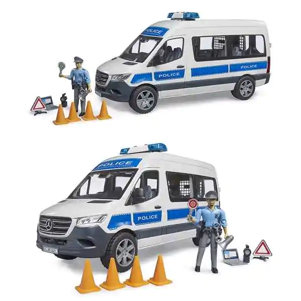 Bruder Policijski MB Sprinter sa figurom