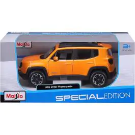 Igračka Auto Maisto 1:24 Jeep renegade oranž