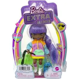 Lutka Barbie Extra Minis Ljubičasta kosa