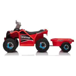 Dečiji Motor ATV na baterije sa prikolicom TS-039 crveni