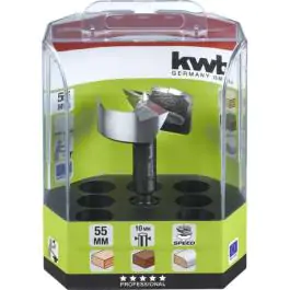 KWB 49706355 Speed čeona burgija za drvo 55, 10mm, Forstner, DIN 7483 G, Energy Saving