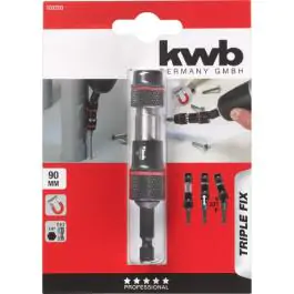 KWB 49100200 ugaoni držač bitova Triple-Fix 1/4"