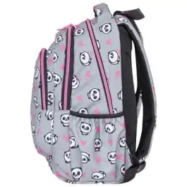 Ranac djački anatomski 3zipa AB330 Panda 24.Astrabag 502024010 sivi