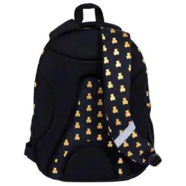 Ranac djački anatomski 3zipa veći AB300 Golden Teddy 24.Astrabag 502024090 crno-zlatni