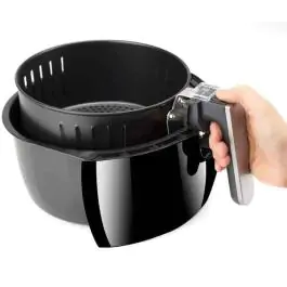 Black & Decker BXAF3500E Friteza na vruć vazduh, 3 l, Crna