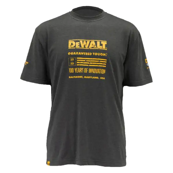 DeWalt DWC240-004 siva majica, 100 godina Limited Edition