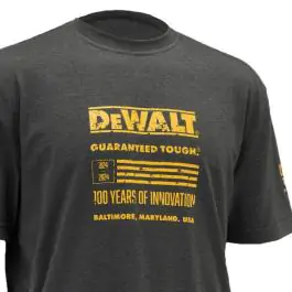 DeWalt DWC240-004 siva majica, 100 godina Limited Edition