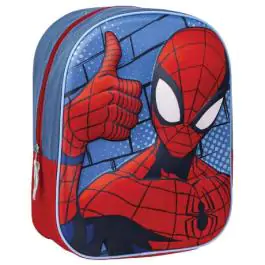 Ranac predškolski 3D Spiderman Cerda 2100004343 plavo-crveni