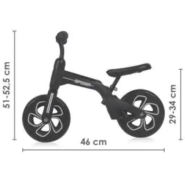 Lorelli bicikl balance bike Spider white