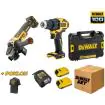 DeWALT 100 years DWSET5, set dva aku alata DCG405N + DCD708D2T, 2x 2.0Ah, 18V + poklon majica - proizvod na akciji