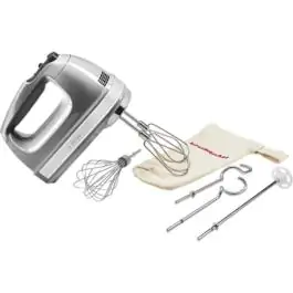 KitchenAid Ručni mikser 9 brzina sivi KA5KHM9212EOB