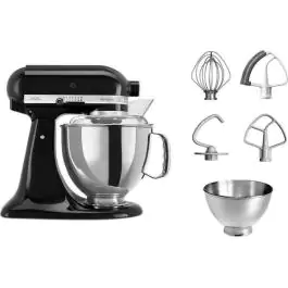 KitchenAid Artisan Standmixer sjajno crni KA5KSM175PSEOB