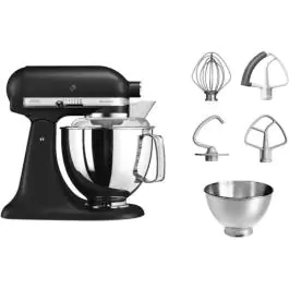 KitchenAid Artisan Standimixer mat crni KA5KSM175PSEBK