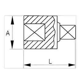 Adapter za redukciju udarnih sila 1" na 3/4" Irimo