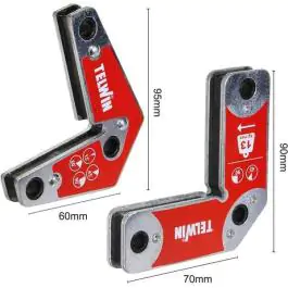 TELWIN Magnetni držači u setu pozicioneri 13/9/6 kg