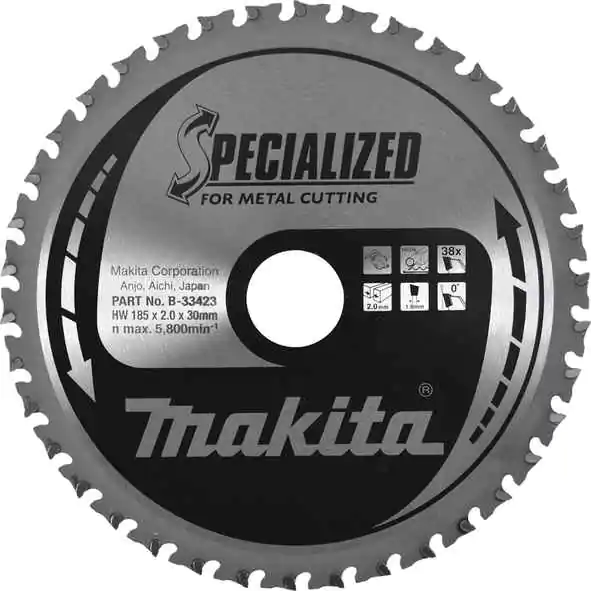 Makita TCT list testere za metal 185x30x38z B-33423