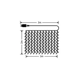 Svetleći niz sa 192 toplo bele LED diode ML-C3002 MODEE