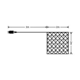 LED mreža 2x2m ML-C3003 MODEE