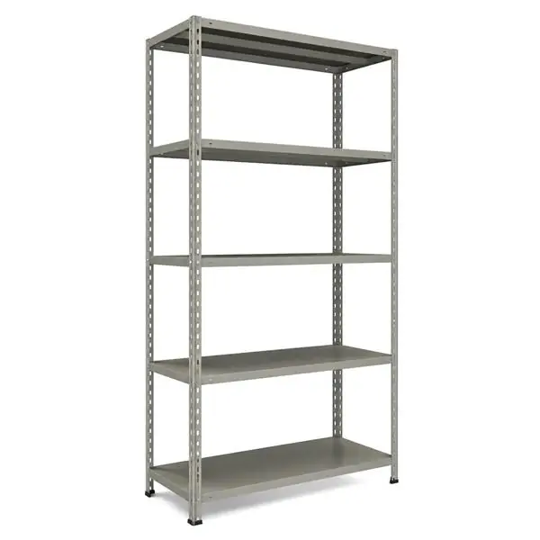 Metalna polica KIT 188 x 100 x 40 cm 5 x 65 kg - siva Anemos