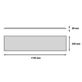 LED panel 48W dnevno svetlo LPN30120BU-48/W Prosto