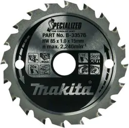 Makita list testere za drvo 85x15x20z