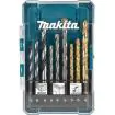 Makita 9-delni komplet burgija metal/drvo/cigla D-71962