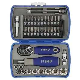 Irimo 1/4" set bitova i nasadnih ključeva 37 delova