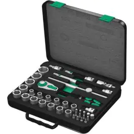 Wera 8100 SC 2 Zyklop set gedora, 1/2", metrički, 37 komada