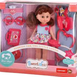 Boneca lutka doktor set Sweet doll