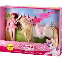 Horse toy set lutka sa konjem 1613966