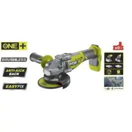 Aku. ugaona brusilica, bez četkica (125mm) 18V ONE+™ – RYOBI R18AG7-0