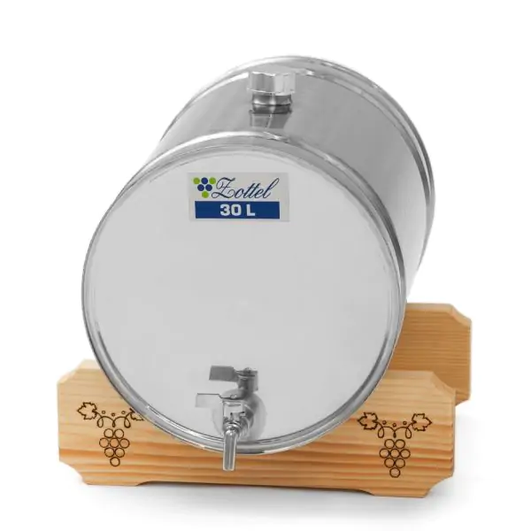 Bure za Rakiju INOX Ležeće 30 L Zottel