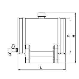 Bure za Rakiju INOX Ležeće 30 L Zottel