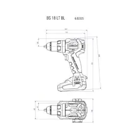 Metabo Combo Set 2.9.3 18V BS + SSD 18 LT 200 BL