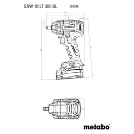 Metabo Combo Set 2.9.3 18V BS + SSD 18 LT 200 BL