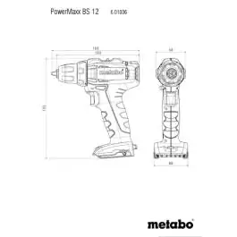 Combo set 3.1.3 akumulatorski alat u setu 12V SGS12Q + BS12 + SSE12BL Metabo