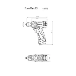 Aku Bušilicu Zavrtač PowerMaxx BS Metabo