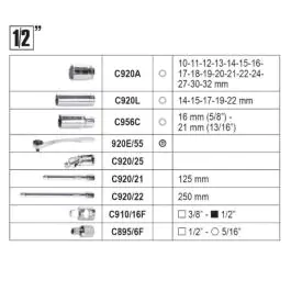 Set alata od 116 delova u koferu 2046E/C116 Beta